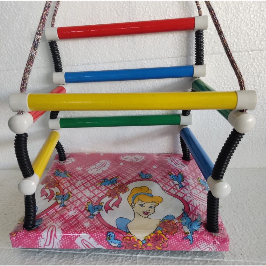 Cadeirinha Balanço Infantil com Estampas Menina e Menino