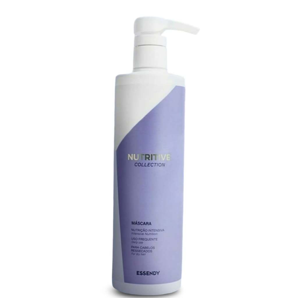 Máscara de Nutrição Intensiva 500ml Essendy Profissional Nutritive Collection - Tratamento capilar para cabelos desnutridos, ressecados e porosos