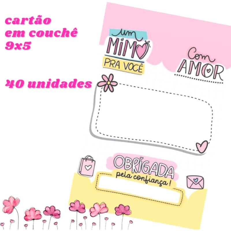 cartão Mimo pra vc