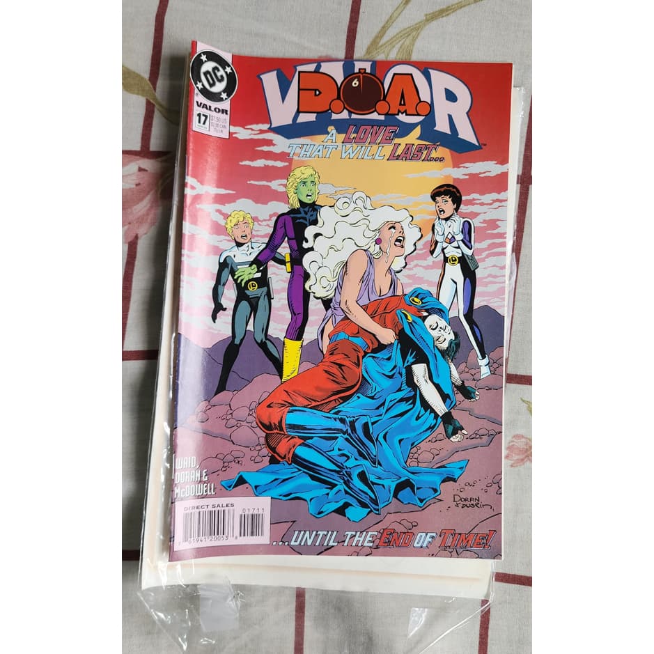 Revista Valor D.o.a. Legion Of Super-heroes N17 - 1994