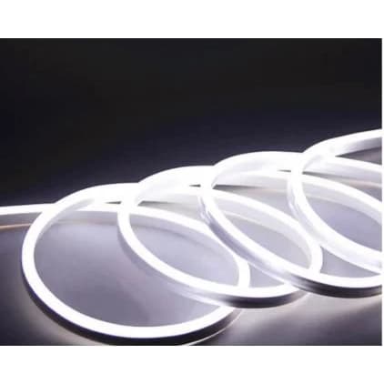 5 metros Mangueira Led Neon Corte 2,5cm Flex 12v Alto Brilho…cor Branco Frio Primeira Linha