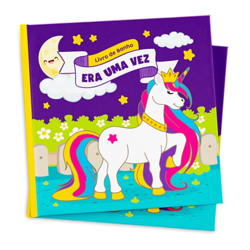 Livro de Banho Era Uma Vez Leitura Infantil BS Toys