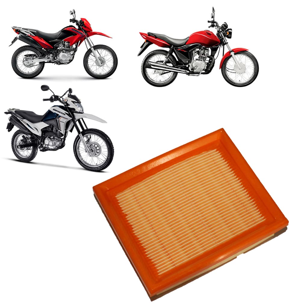 Filtro Ar Bros Cg 150 Titan Fan 125 Ano 2009 A 2013