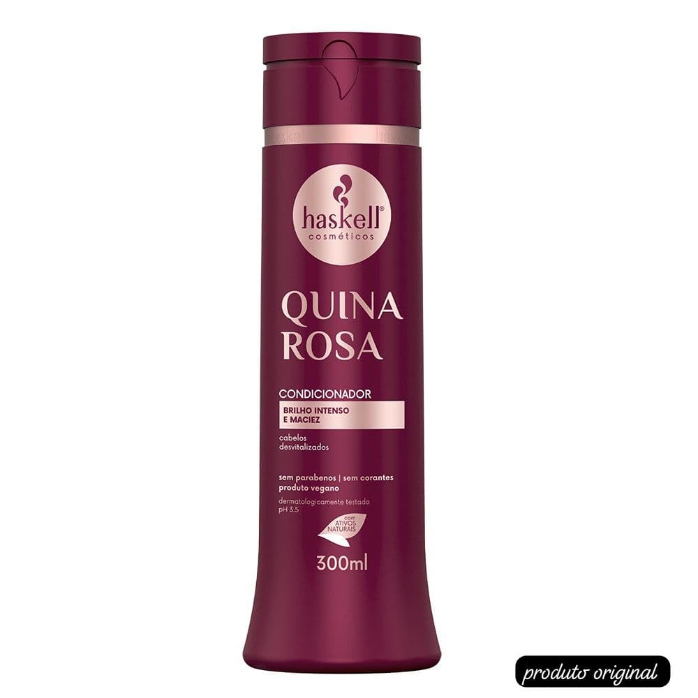 Condicionador Quina Rosa 300ml - Haskell