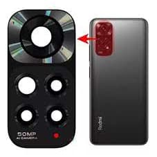 Lente Vidro Camera Traseira compatível Redmi Note 11