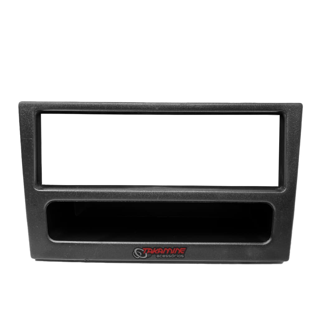 Moldura 1 din para Chevrolet Corsa Montana e Meriva Preto Fosco 89/M Som Automotivo Painel Carrp