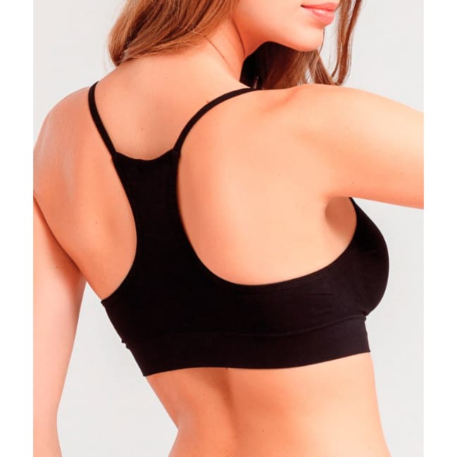 Top De Alcinha Sem Bojo Roupa De banho Na Promoção Fitness