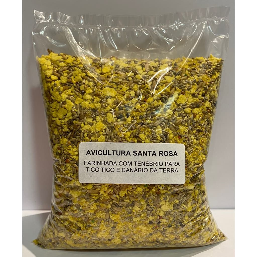 Ração Farinhada Premium Tico Tico E Canário Da Terra - 1kg
