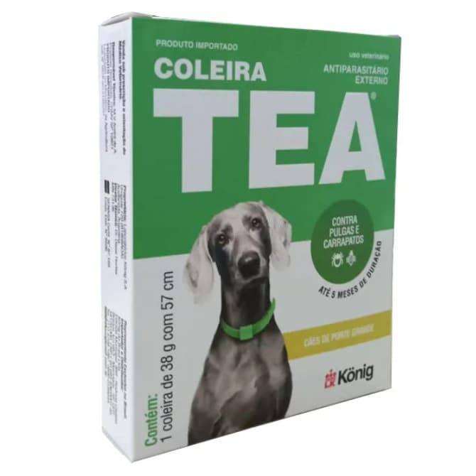TEA 327 Coleira Antipulgas para Cães Grandes 38g König