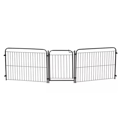 Cercado Cães Canil Pet Cão Cachorro 2/90 Com Portão E Kit Pet Util