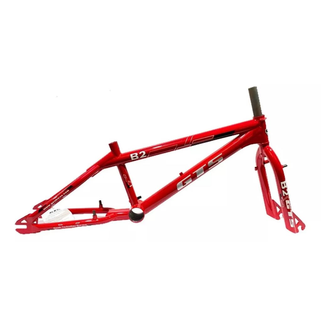 Quadro Gts Aro 20 B2 C/ Garfo Bmx Cross Eixo 14mm