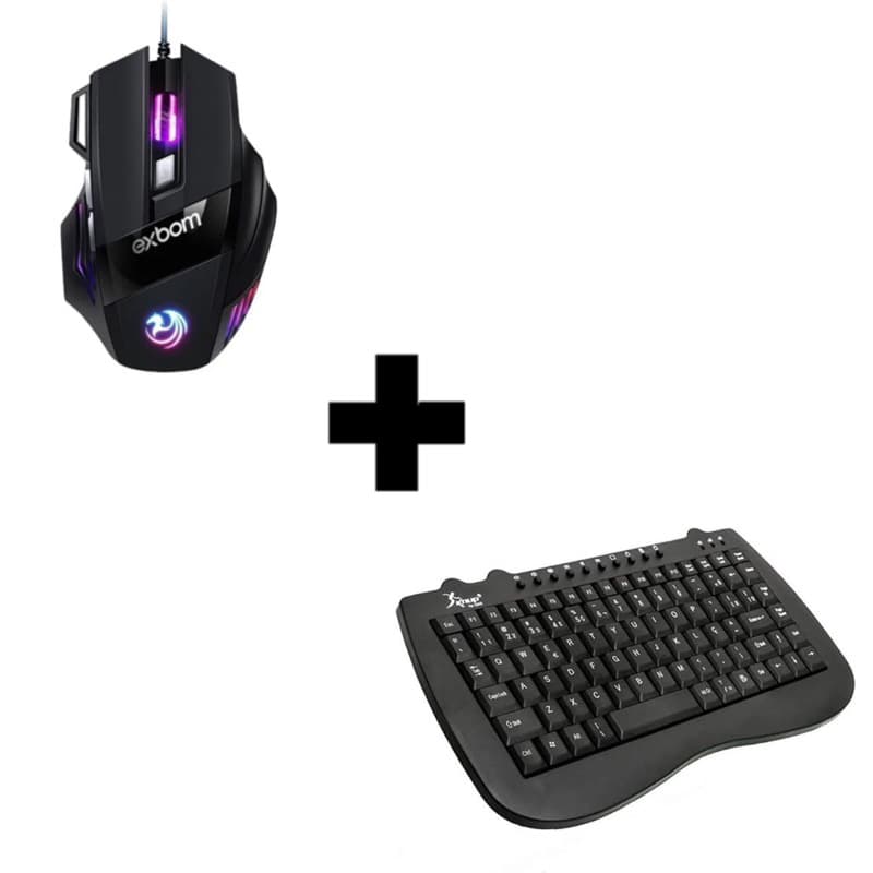 Kit Teclado Knup + Mouse gamer