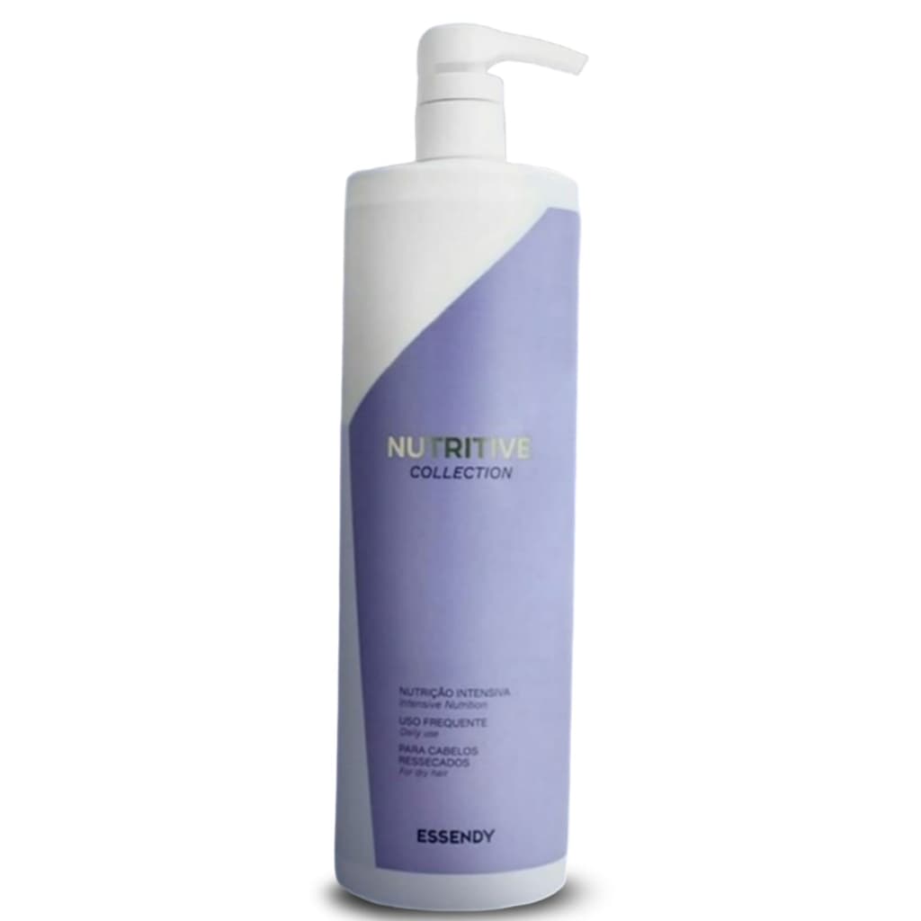 Shampoo Nutrição Profunda 1L Essendy Profissional Nutritive Collection - Tratamento capilar para cabelos desnutridos, ressecados e porosos
