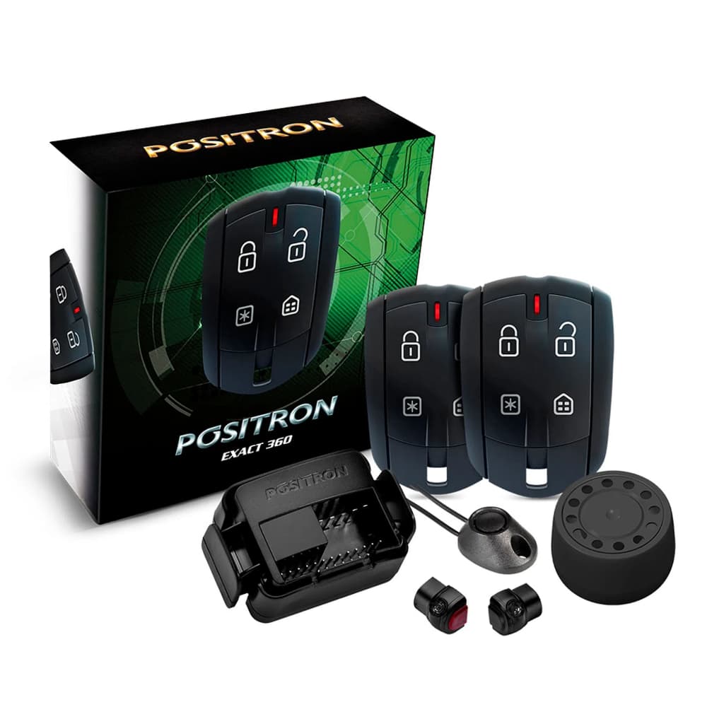 Alarme Automotivo Positron Cyber Exact EX360 Universal Carro