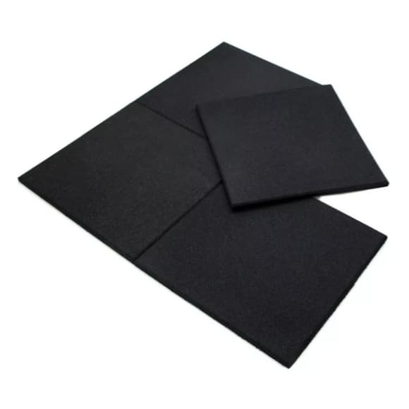 01 Piso Tapete Emborrachado De Academia Placa 50x50cm 15mm