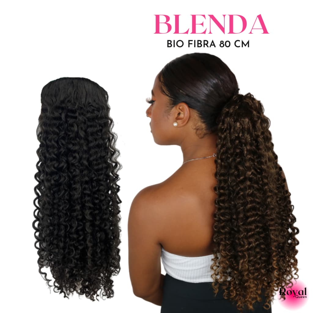 Rabo de Cavalo Blenda Modern Girl Bio Fibra - Aplique extensão de cabelo