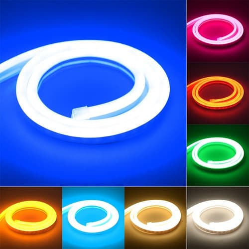 Mangueira Led Neon Flexível 12w 1, 2 ou 3 Metros 110v Ou 220v + Conector Qualidade Superior