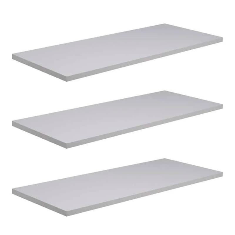 Prateleiras 40x25 na cor branca fosco 100%MDF