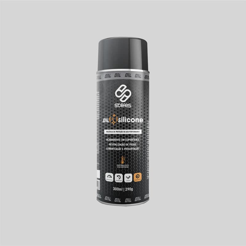 SILICONE EM SPRAY SOLIFES PELICULA PROTETORA 300 ML ORIGINAL PREMIUM BIKE