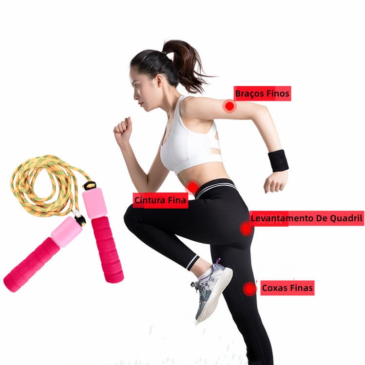 Corda Pular Profissional 3 Metro Aço Rolamento Musculação Promoção/Corda De Pular Com Contador Para Fitness  E Exercício/Faixa Elástica Fisioterapia Academia Thera Band Para Exercícios Multifuncionais 1,5 Metro Espessura