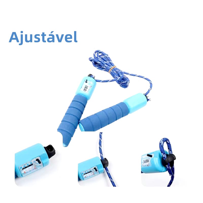 Corda Pular Profissional 3 Metro Aço Rolamento Musculação Promoção/Corda De Pular Com Contador Para Fitness  E Exercício/Faixa Elástica Fisioterapia Academia Thera Band Para Exercícios Multifuncionais 1,5 Metro Espessura