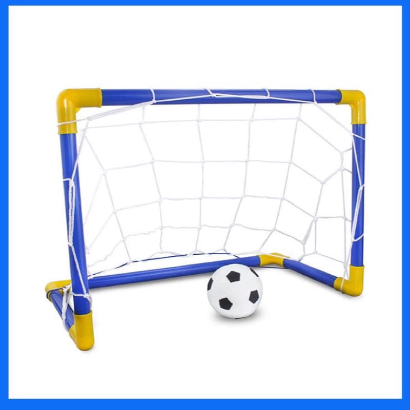 Trave e Bola Infantil Chute a Gol Kit com Rede Bomba Brinquedo Futebol