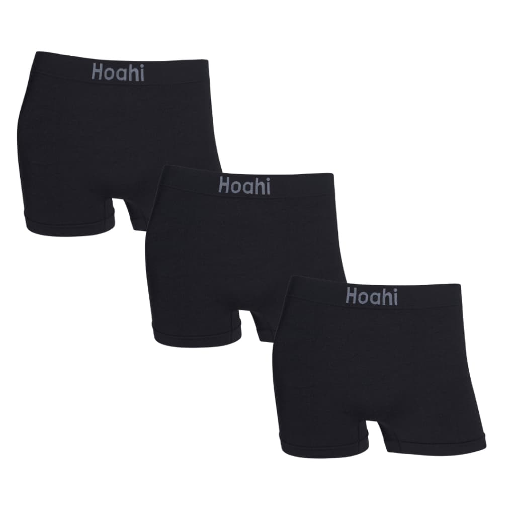 Kit 3 Cuecas Boxer HOAHI em Poliamida/Microfibra Sem Costura