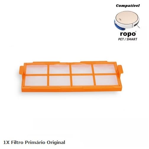 Filtro Primário Para Robô Aspirador Ropo Smart, Ropo Pet, Isweep X3 dentre outros