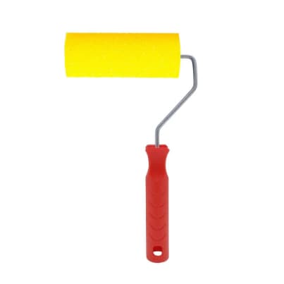KIT C/ 3 Rolo De Espuma Amarelo 15cm Com Cabo Roma