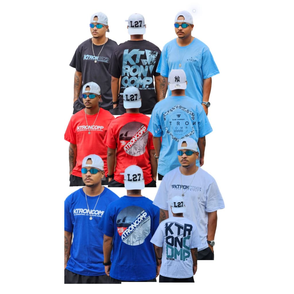 Kit 5 Camisetas Ktron Original