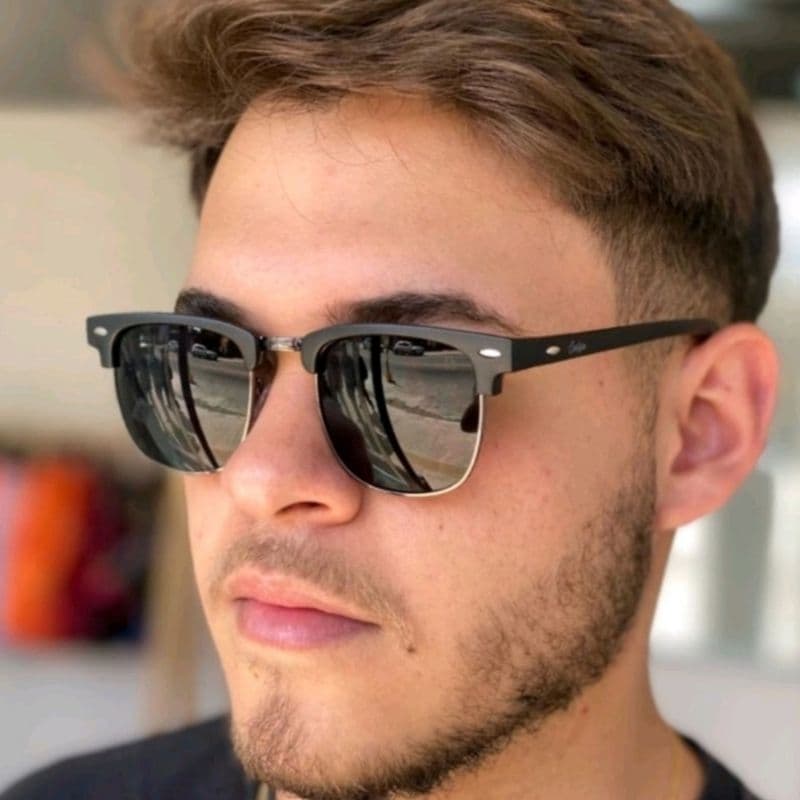 Oculos de Sol Unissex Inspire ClubMaster Lente Proteção UV 400 Óculos