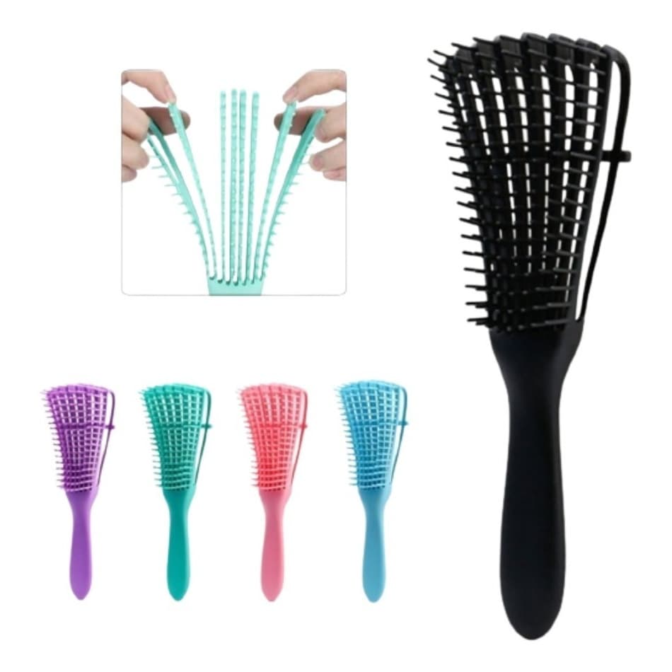 Kit 10 Escova Pente Polvo Para Cabelo Desembaraça Revenda