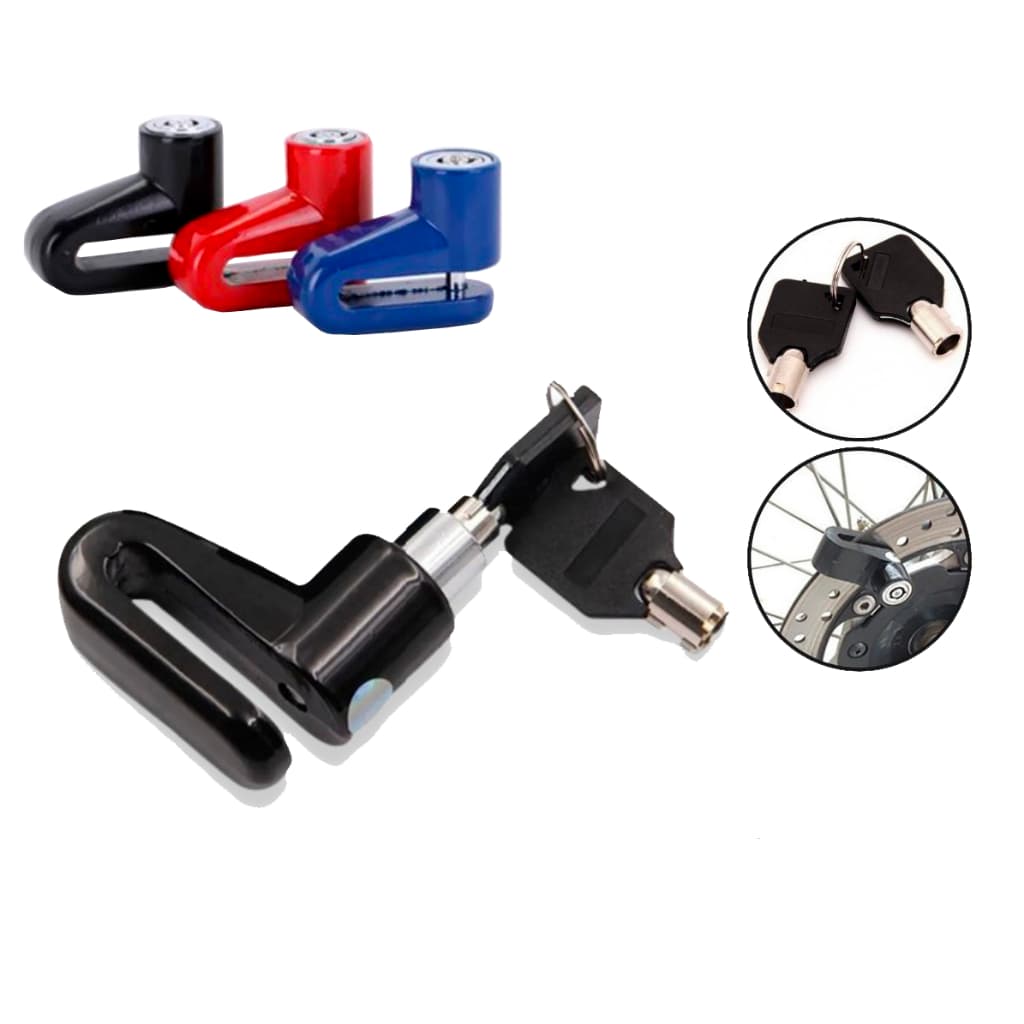 Cadeado Trava De Disco Freio Moto Antifurto Universal