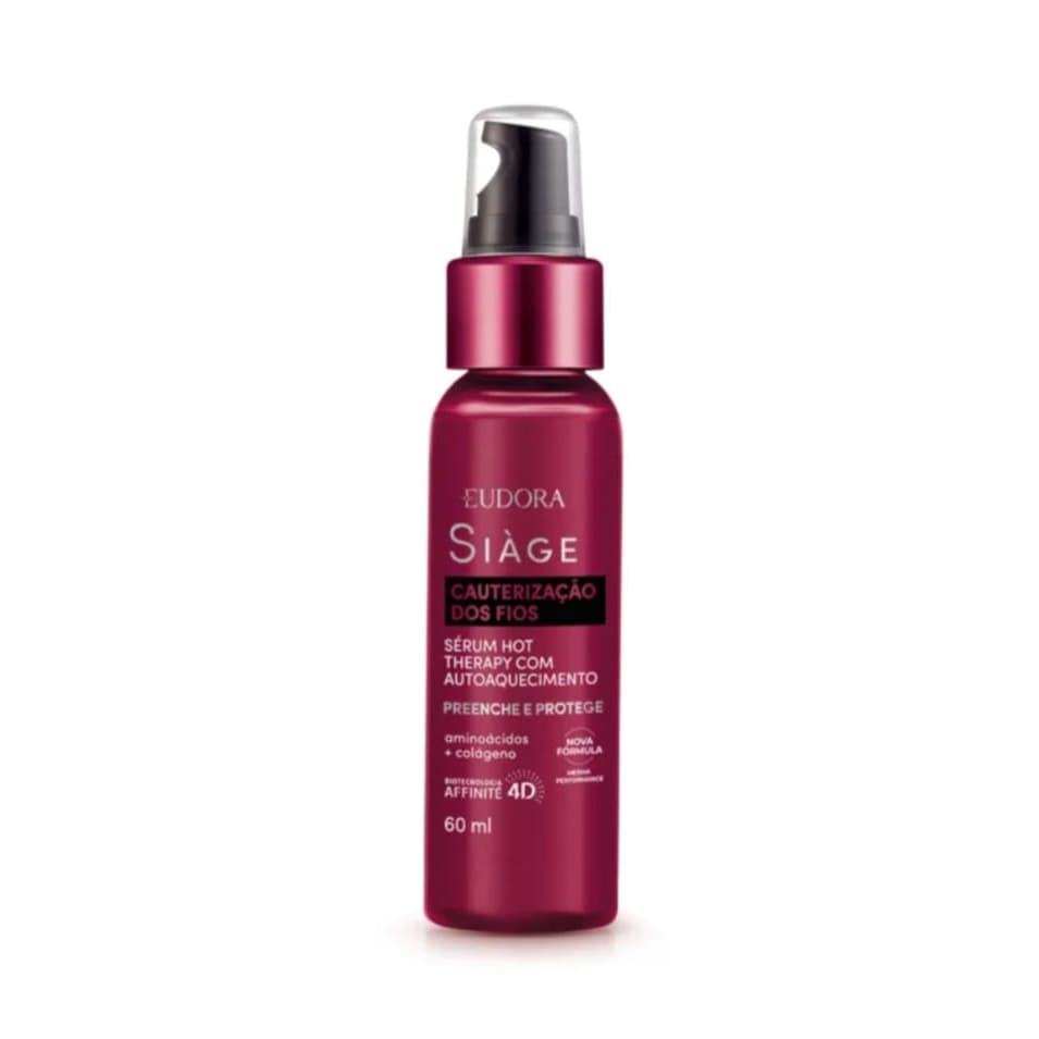 Sérum Capilar Siàge Hot Therapy Cauterização dos Fios 60ml