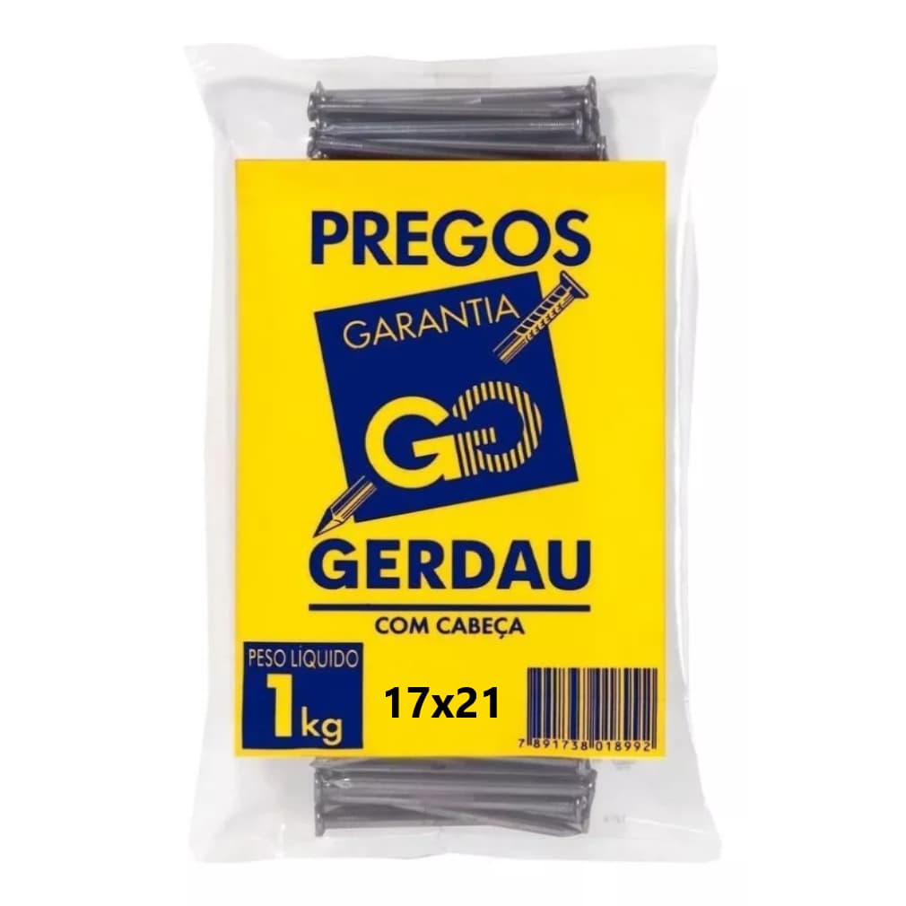 prego polido 17x21