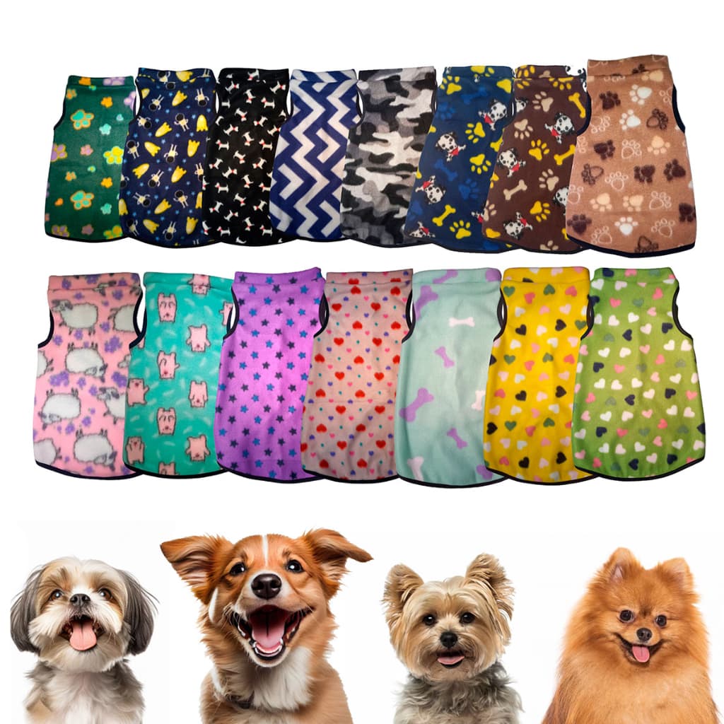 Roupa Pet - Roupa Cachorro e gato - Porte pequeno e médip