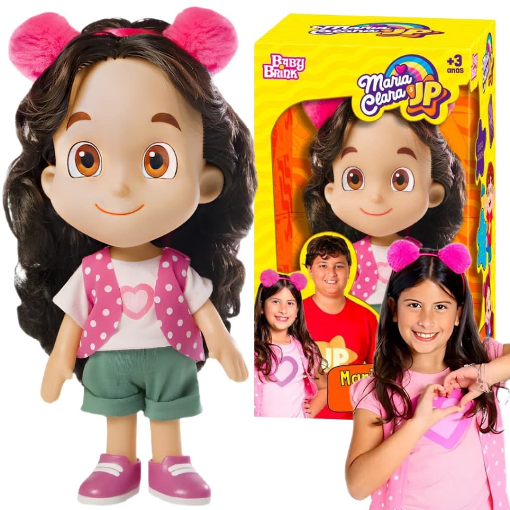 Boneca Maria Clara Youtuber Irma Jp Original Baby Brink
