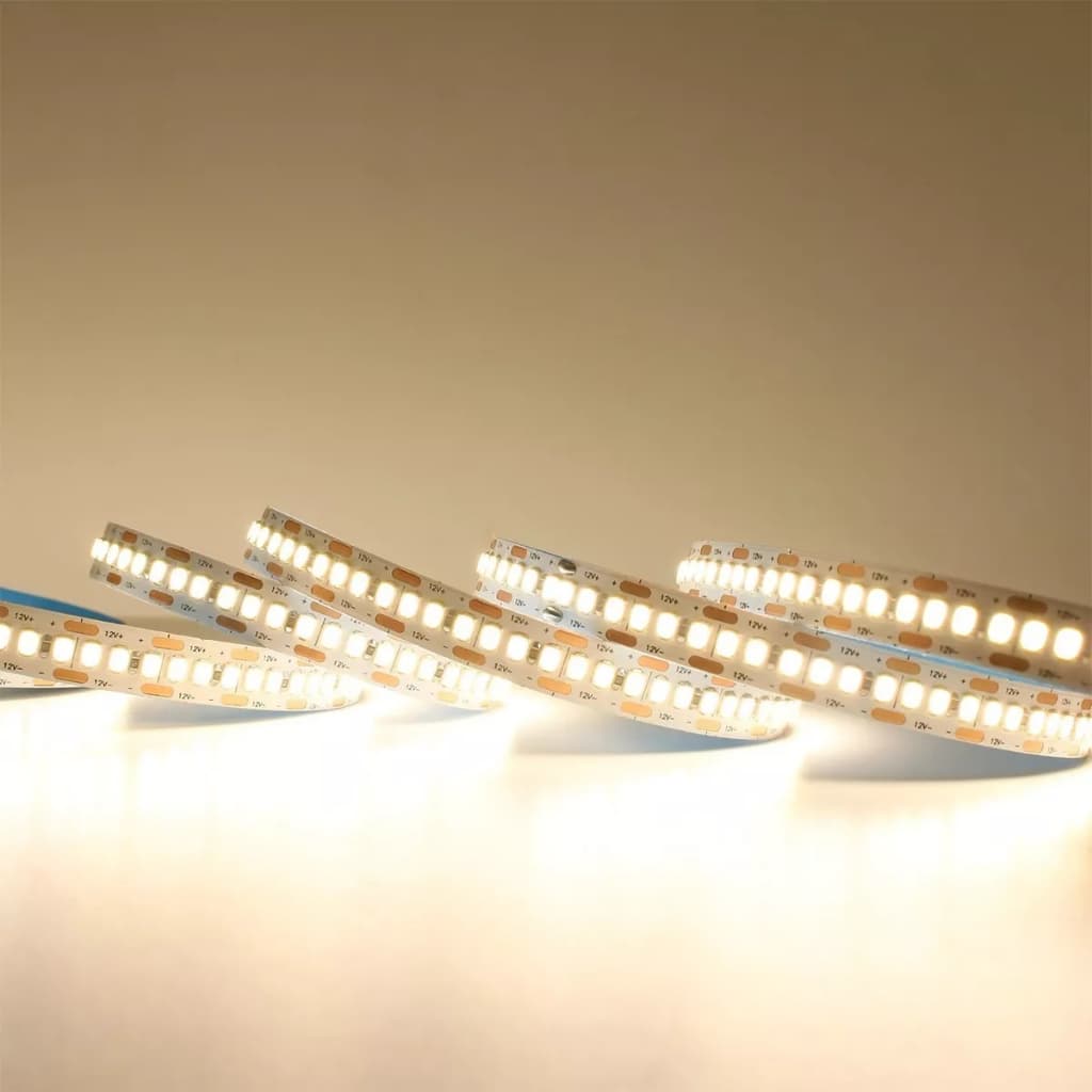 Fita Led 2835 Rolo 5m 12v 18w/m Ip20 240 Leds/m - 1200 Leds Branco Quente / Branco Frio / Branco Neutro Qualidade