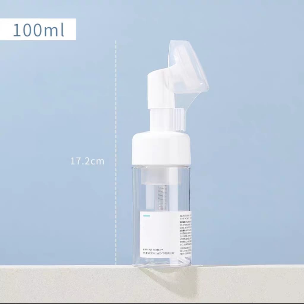 Mousse espumante tipo prensa de silicone escova de espuma garrafa desinfetante