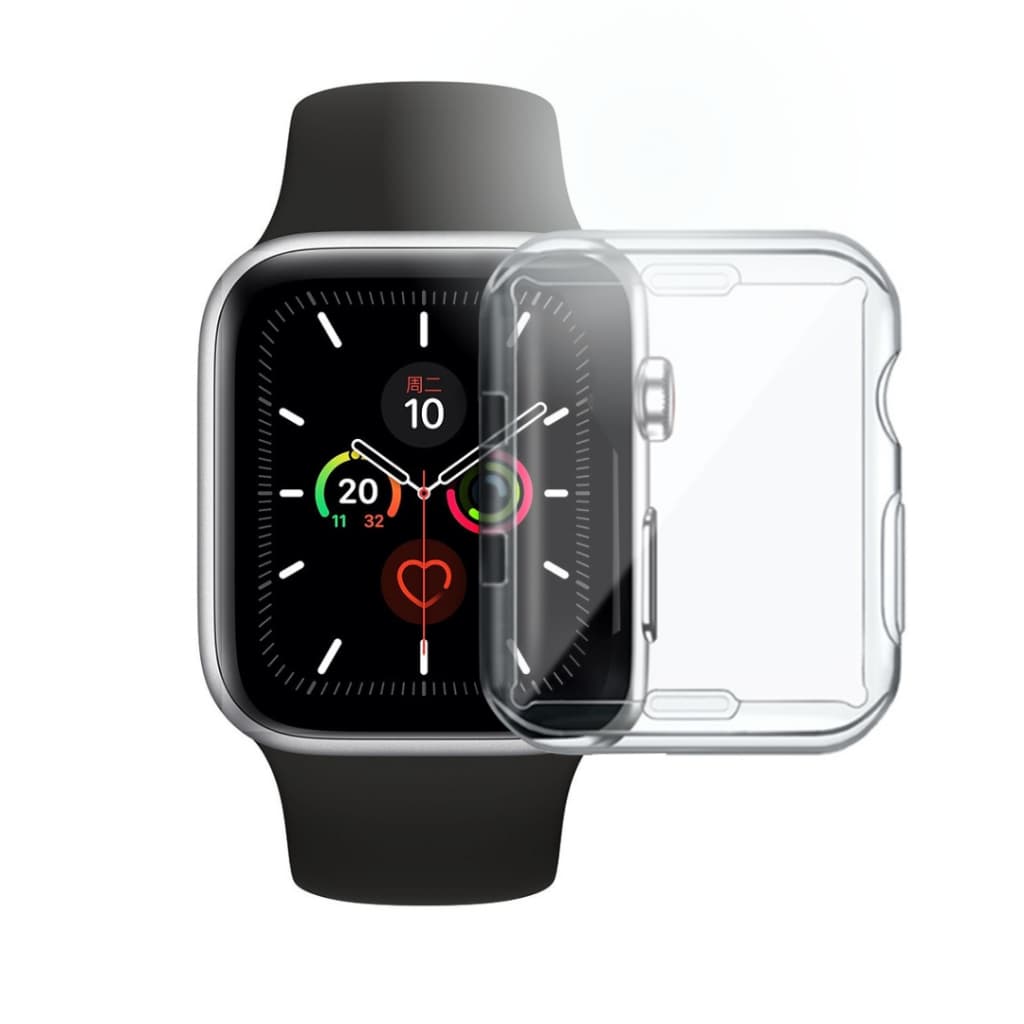 Capa iWatch Anti impacto Case Transparente Smartwatch 38/40/41/42/44/45/46/49 TPU FECHADA
