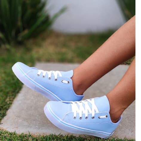 Tênis Feminino Cano Baixo Promoção Envio Imediato