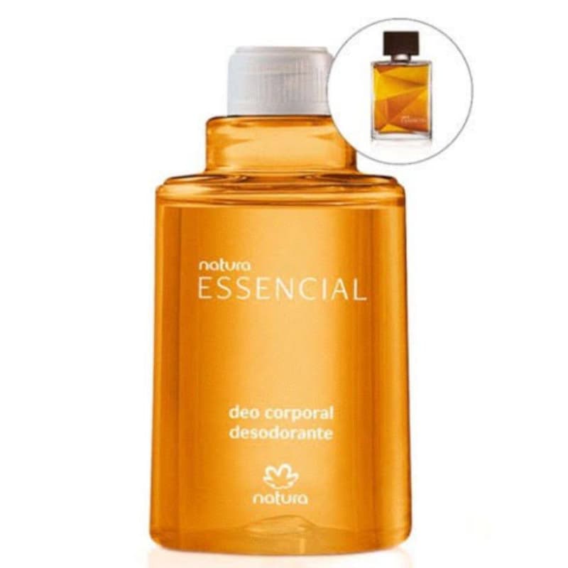 Refil Desodorante Deo Corporal Essencial Masculino Natura.