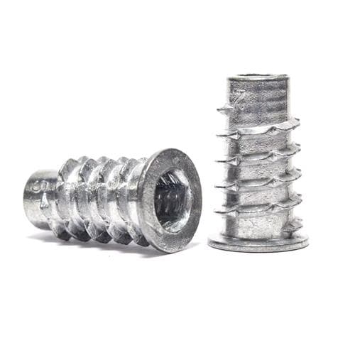 Bucha Americana Para Madeira 1/4 x 14 - 100 Peças