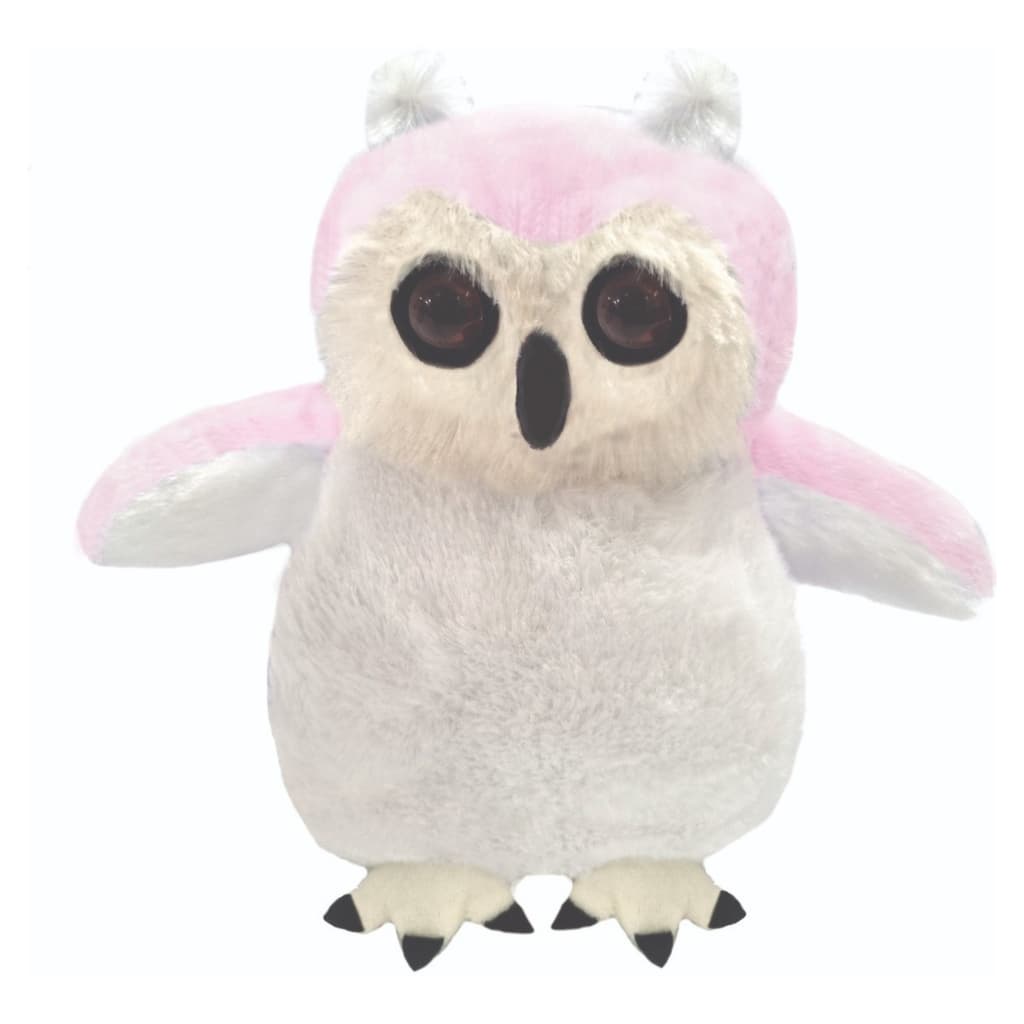 Pelúcia Corujinha Antialérgica - Coruja Rosa  - Soft Toys