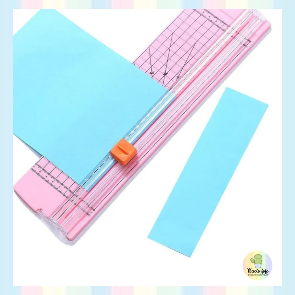 Cortador de Papel, Guilhotina Refiladora para papel, foto, etc. Para uso em escrit贸rio, artesanato e afins