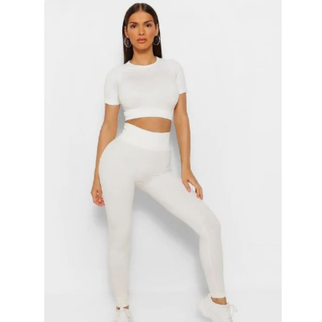 Calça Legging Feminina Cintura Alta Empina Bumbum Calça Legging Simples