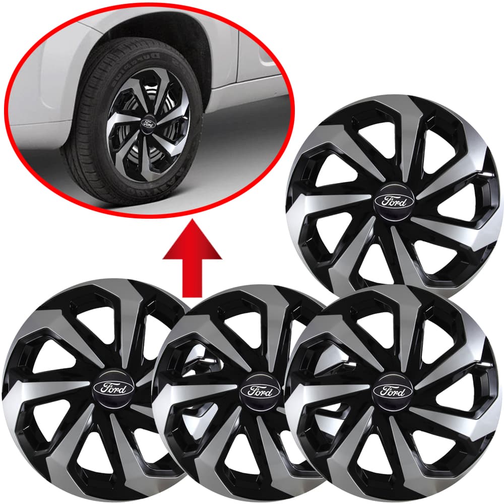 Promoção 4 Carlotas Esportivas aro 13 Compatível com Ka Verona Escort Courier