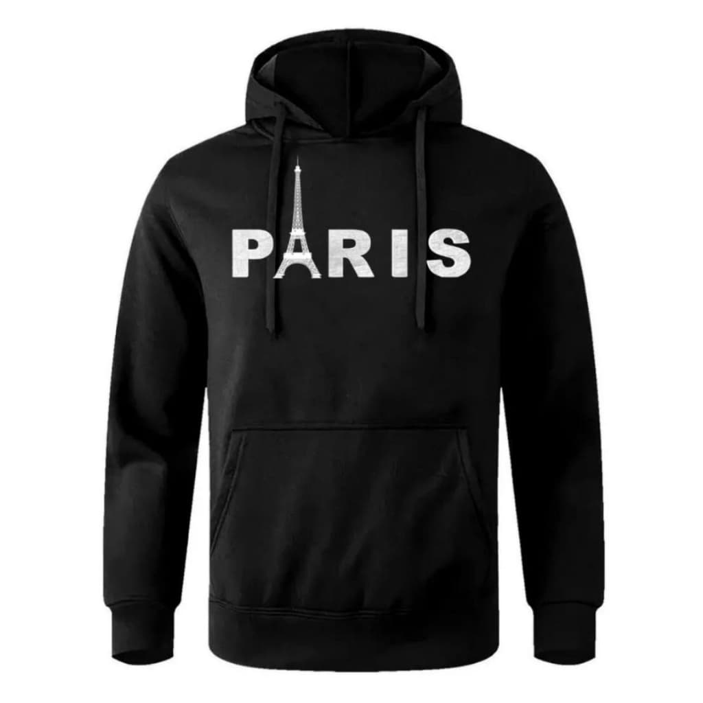 Moletom Blusa De Frio Casaco Paris Lançamento