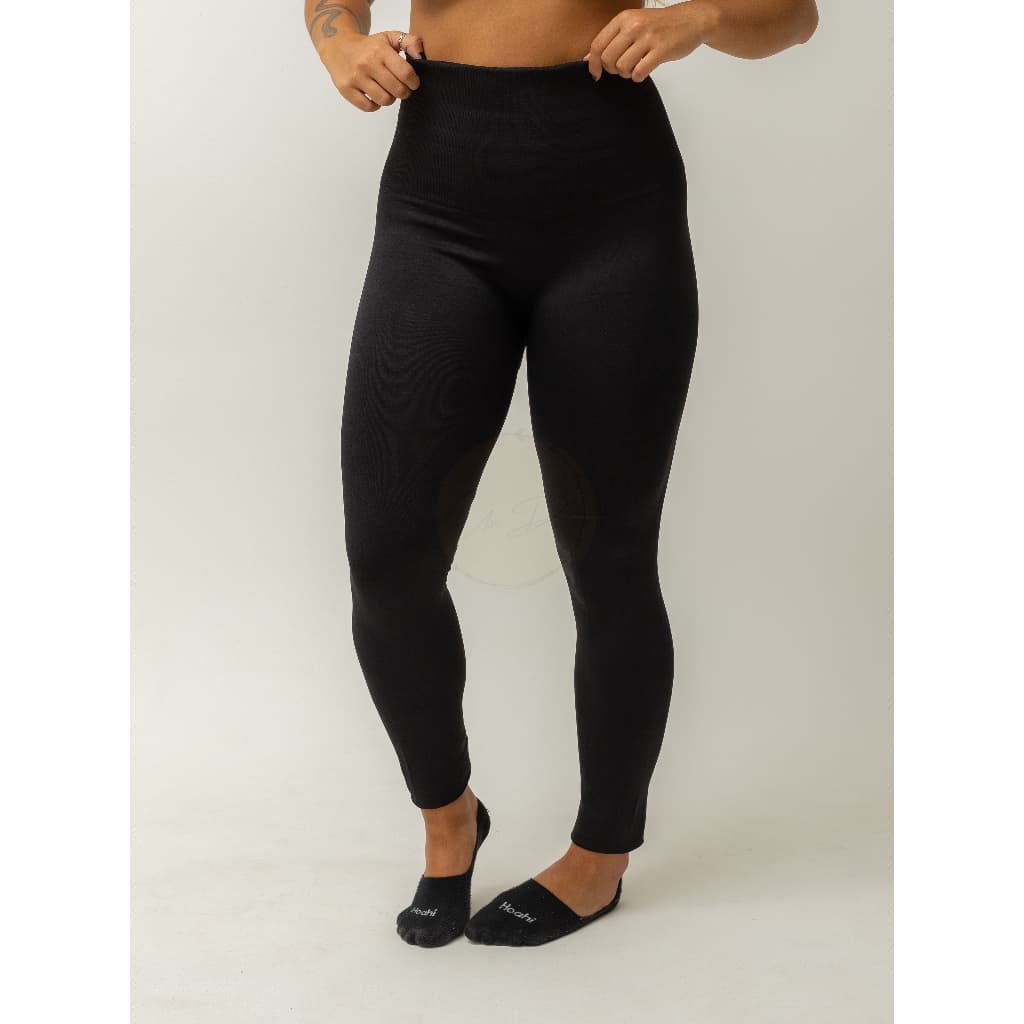 Meia Calça Sem Pé Flanelada Grossa Sem Costura - Adulto Inverno