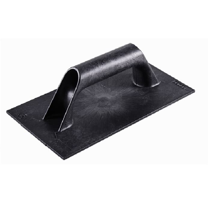 Desempenadeira plástica, base estriada, 170 mm x 300 mm
